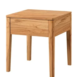 Holz Nachttisch aus Wildbuche massiv - Emjana