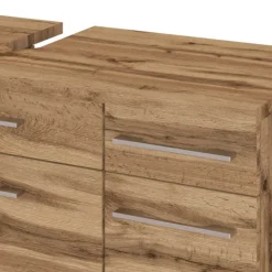 Holz Optik Badschrank für Waschbecken - Userina I