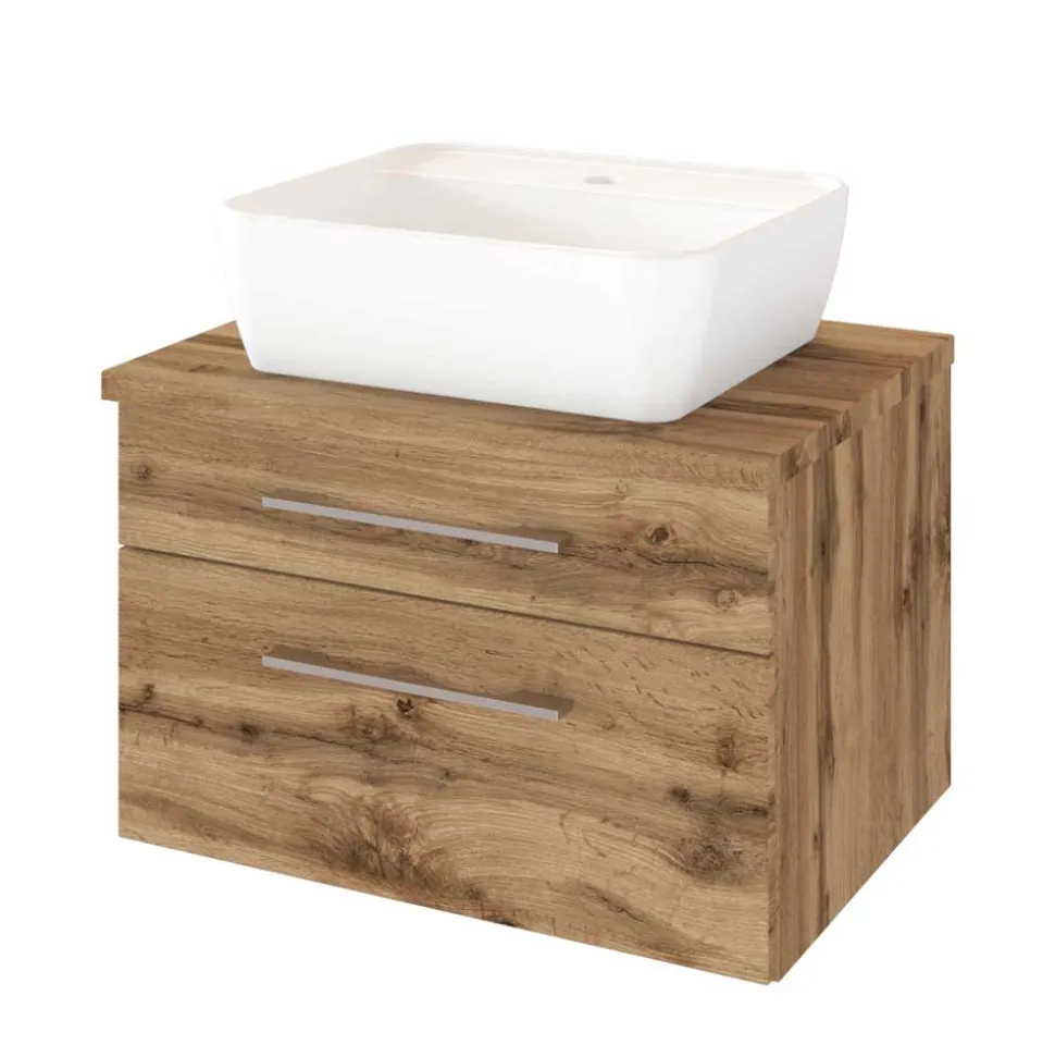 Holz Optik Waschtisch in Wildeiche - Userina