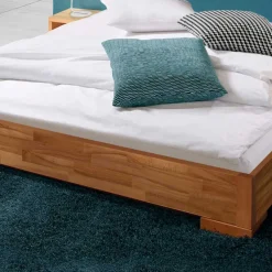 Holzbett Arzoo ohne Kopfteil