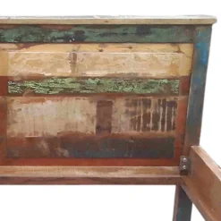 Holzbett Jamaica in Braun Bunt