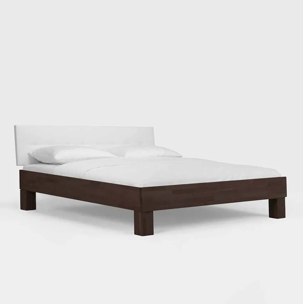 Holzbett Valdis in Buche Wenge massiv