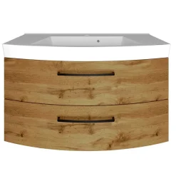 Holzdekor Badezimmermöbel Kombi - Arazony (vierteilig)