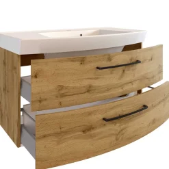 Holzdekor Badezimmermöbel Kombi - Arazony (vierteilig)