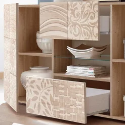 Holzdekor Sideboard in Sonoma-Eiche - Bielvas