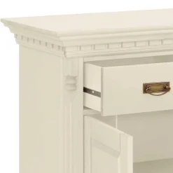 Holzkommode in Cremefarben gewachst - Rospus