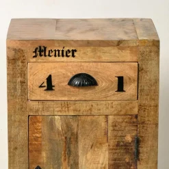 Holzkommode Indri auf Rollen