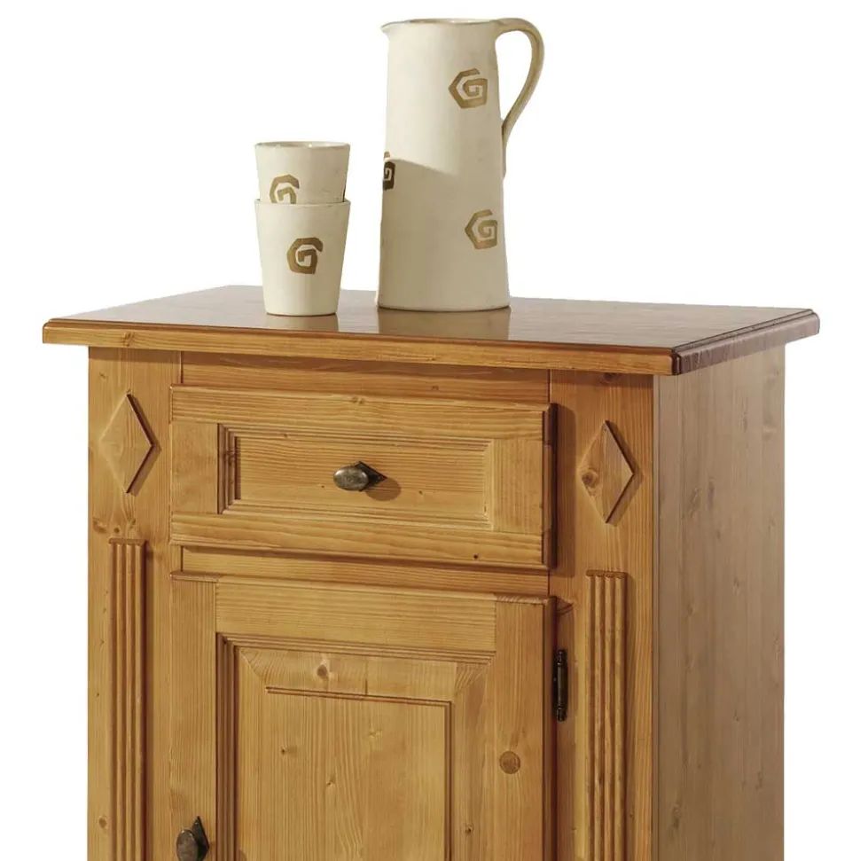 Holzkommode Terezza aus Fichte Massivholz