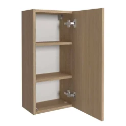 Holzoptik Badezimmermöbel Set - Leitha (fünfteilig)