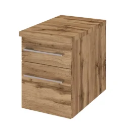 Holzoptik Badmöbel für die Wand - Userina (sechsteilig)