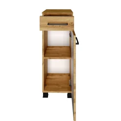 Holzoptik Bad-Unterschrank stehend oder hängend - Arazony