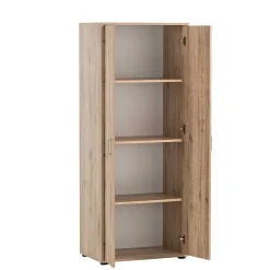 Holzoptik Büroschrank in Wildeiche - Jytte