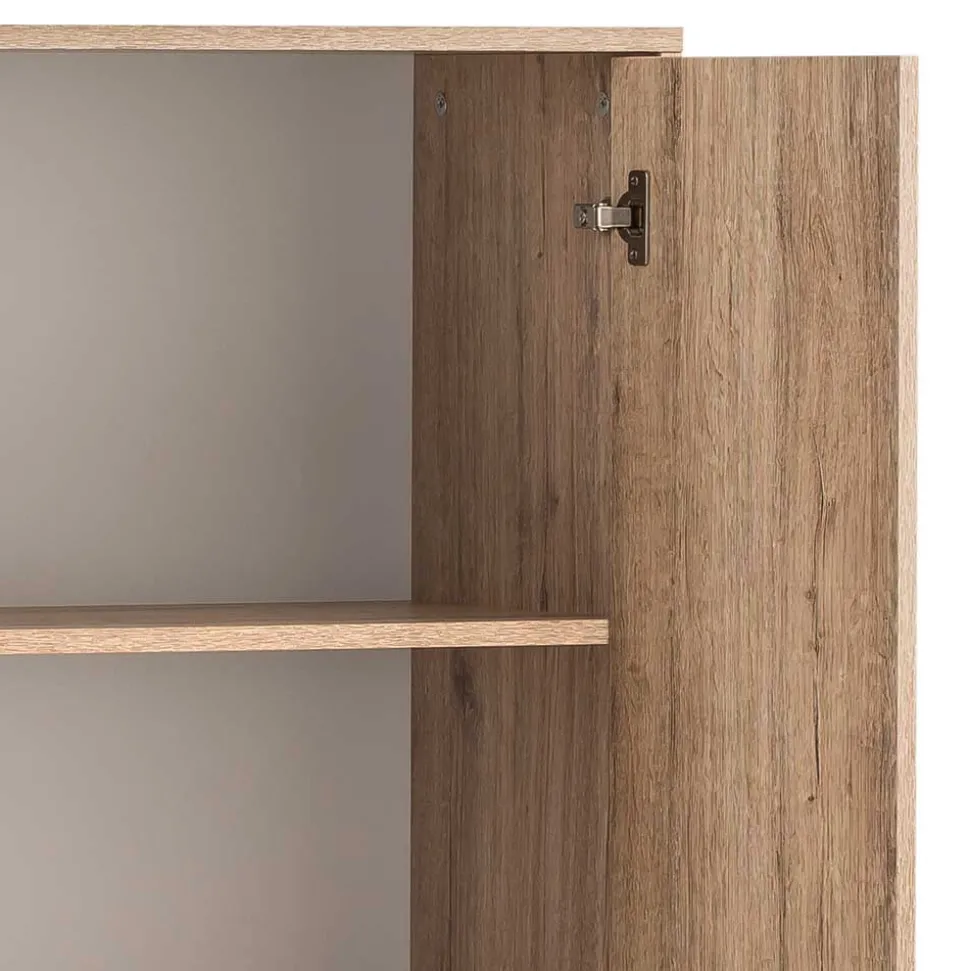 Holzoptik Büroschrank in Wildeiche - Jytte