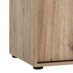 Holzoptik Ordnerschrank mit Schiebetüren - Jytte