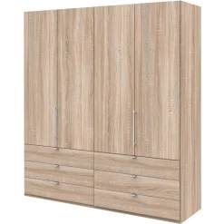 Holzoptik Schlafzimmerkleiderschrank 200cm - Zayun