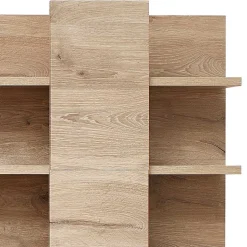 Holzoptik TV Anbauwand Set - Zelio (dreiteilig)