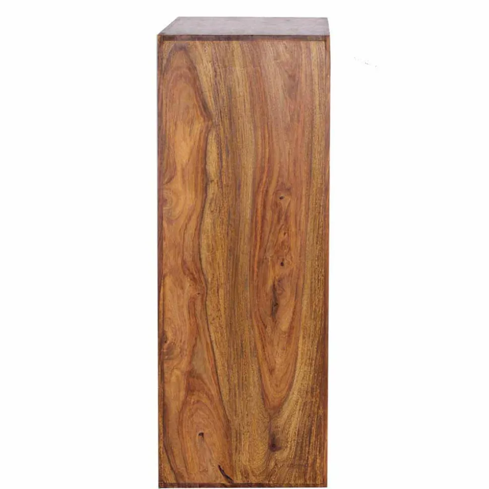 Holzregal massiv Hoslo quadratisches Design