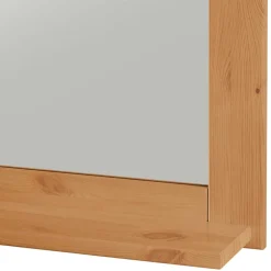 Holzspiegel in Kiefer Laugenfarben & Grau - Cementa