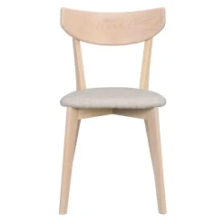 Holzstühle mit Polstersitz - Mikene (2er Set)