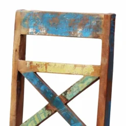 Holzstuhl Jamaica aus Recyclingholz (2er Set)