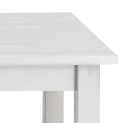 Holztisch Zanaris in Weiß