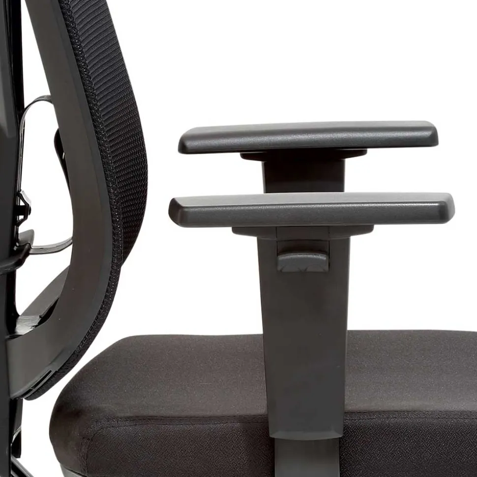 Home Office Drehstuhl mit Mesh Rücken & Armlehnen - Pays