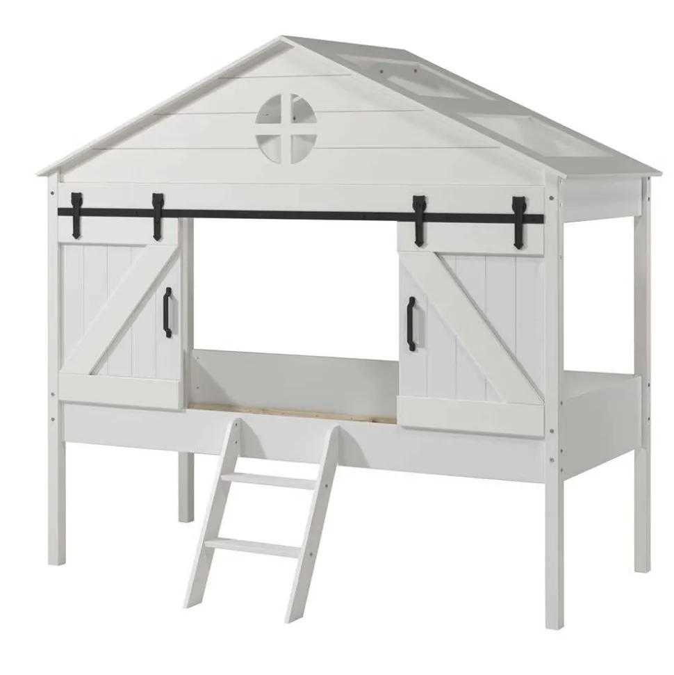 Hütten Spielbett halbhoch - Elias