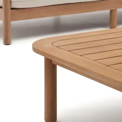 Indoor Outdoor Ecksofa & Tisch - Perconia (zweiteilig)