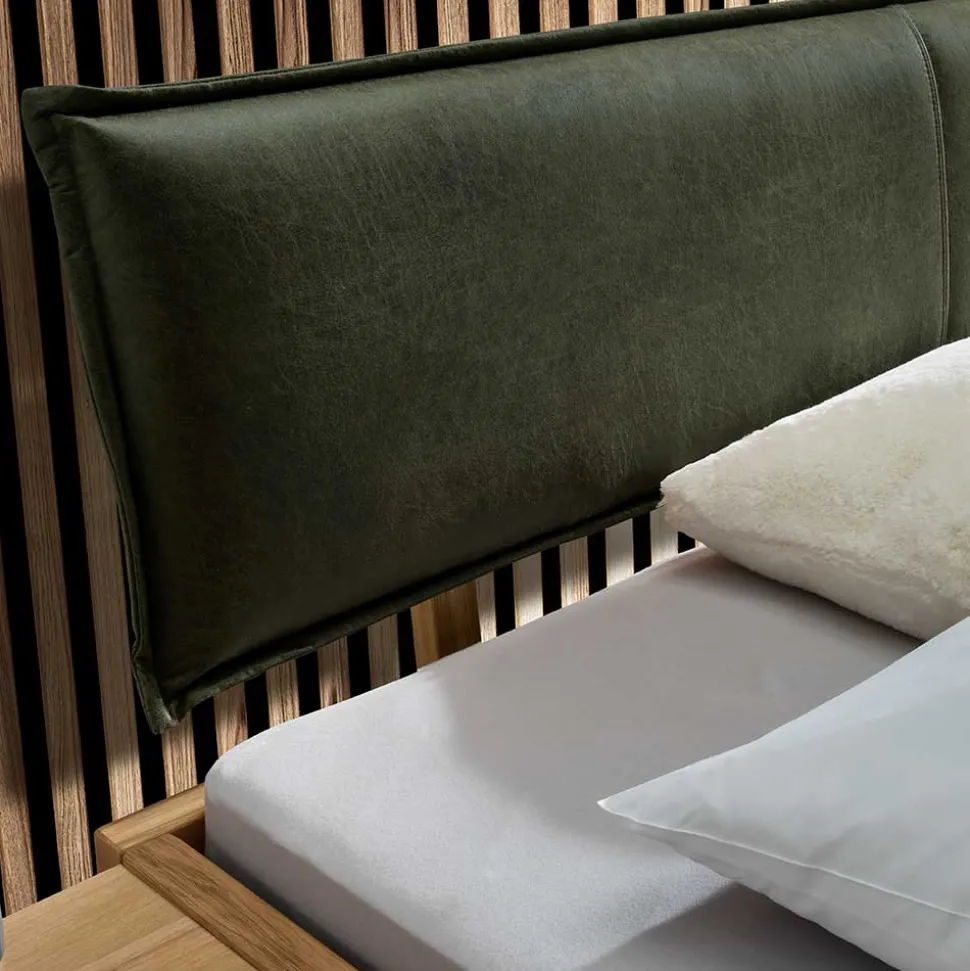 Industrial Bett & Nachttische Set - Greta (dreiteilig)