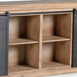 Industrial Chic Sideboard mit Schiebetüren - Jantonia