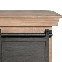 Industrial Chic Sideboard mit Schiebetüren - Jantonia