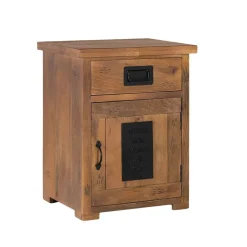 Industrial Design Nachtkommode aus Mangoholz - Semian