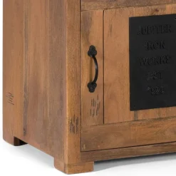 Industrial Design Nachtkommode aus Mangoholz - Semian