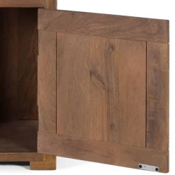 Industrial Design Nachtkommode aus Mangoholz - Semian