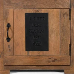 Industrial Design Nachtkommode aus Mangoholz - Semian