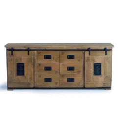 Industrial Design Sideboard aus Mangoholz - Semian