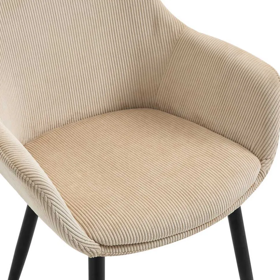 Industrial Esstisch-Gruppe Set - Miriam (fünfteilig)