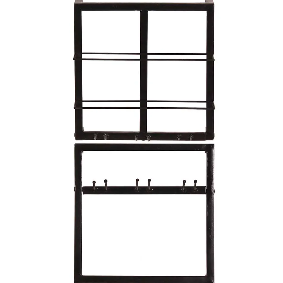 Industrial Flaschenhalter Regale - Janie (zweiteilig)