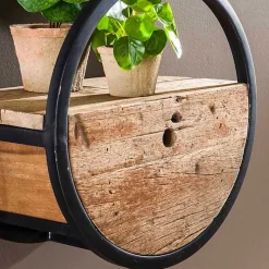 Industrial Hängeregal mit Schublade - Bahirah