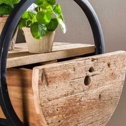 Industrial Hängeregal mit Schublade - Bahirah