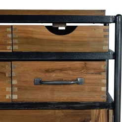 Industrial Kommode mit acht Schubladen - Zinova