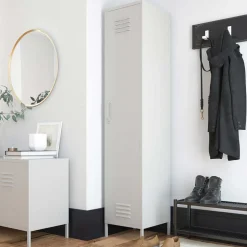 Industrial Metallspind in Taupe - Faktura