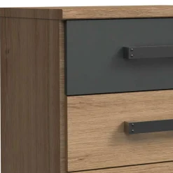 Industrial Nachtschrank mit drei Schubladen - Corpus