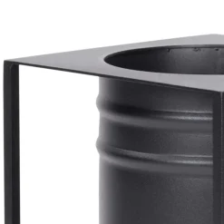 Industrial Schirmständer in Schwarz - Tunapuna