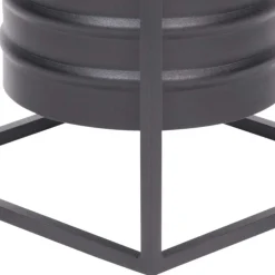 Industrial Schirmständer in Schwarz - Tunapuna