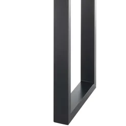 Industrial Schreibtisch mit Baumkante Akazie - Amlina