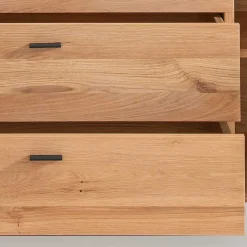 Industrial Sideboard aus Wildeiche Massivholz - Manarola