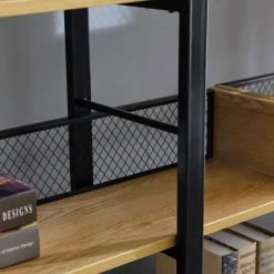 Industrial Standregal in Schwarz - Felictas