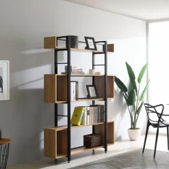 Industrial Standregal in Schwarz - Felictas