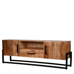 Industrial TV Lowboard aus Mangobaum - Schanow
